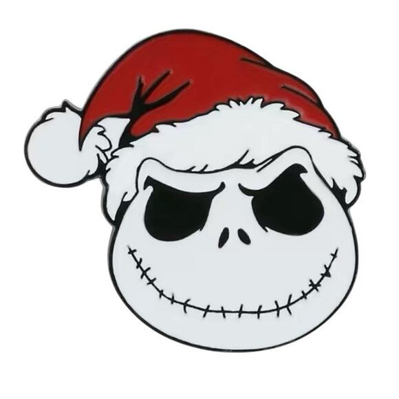 Set of 9 Nightmare Before Christmas Character Enamel Pins - Picture 3 of 10